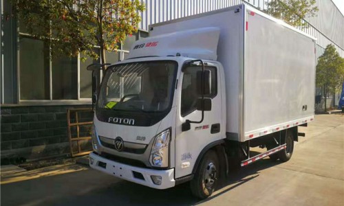 國六奧鈴捷運冷藏車 