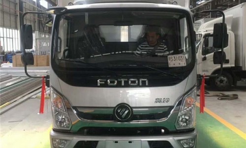 福田奧鈴速運肉鉤冷藏車 