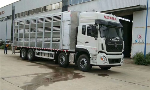 東風(fēng)天龍前四后八畜禽運(yùn)輸車(chē) 