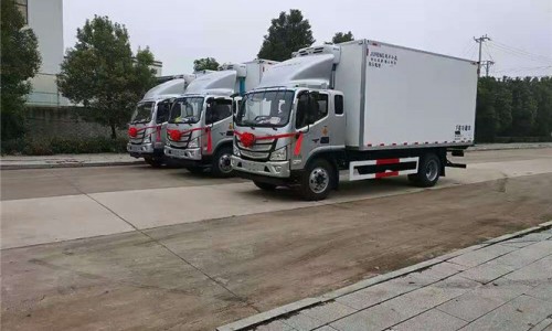 福田歐馬可S3肉鉤冷藏車(chē) 