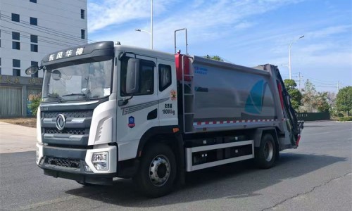 18立方東風華神純電動壓縮垃圾車 