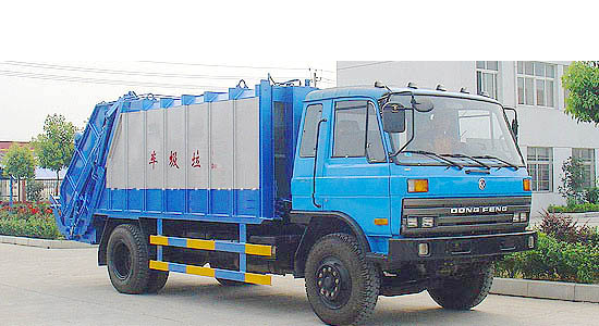 東風153壓縮式垃圾車(12立方) 