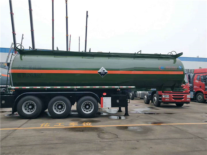 26.9立方稀硫酸半掛車(chē) 
