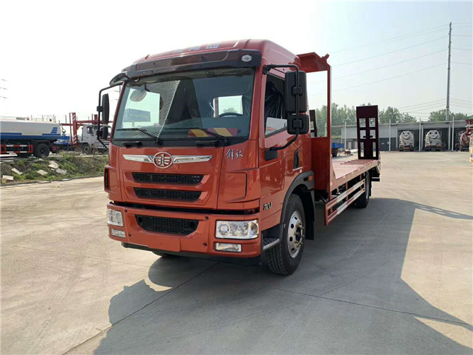 解放龍V平板運輸車 